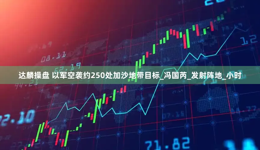 达麟操盘 以军空袭约250处加沙地带目标_冯国芮_发射阵地_小时